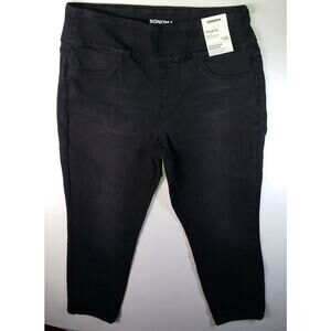 Sonoma Goods For Life Black High Rise Comfort Jeggings 14S NWT